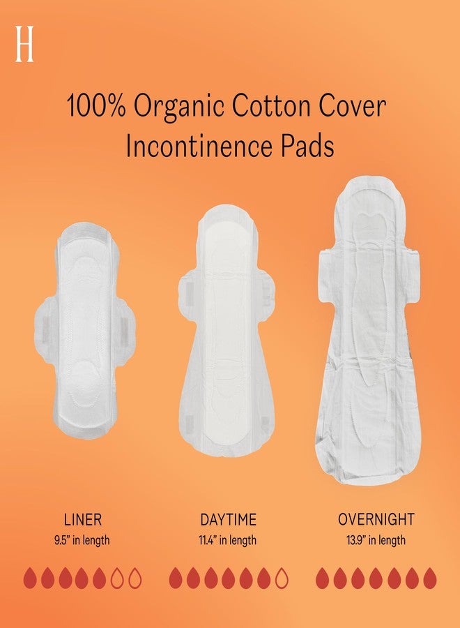 The Honey Pot Company - Incontinence Pads for Women - 80ct - Non-Herbal Panty Liners - Bladder Leak Control - Organic Cotton Cover & Ultra-Absorbent Pulp Core - Feminine Care - Image 3